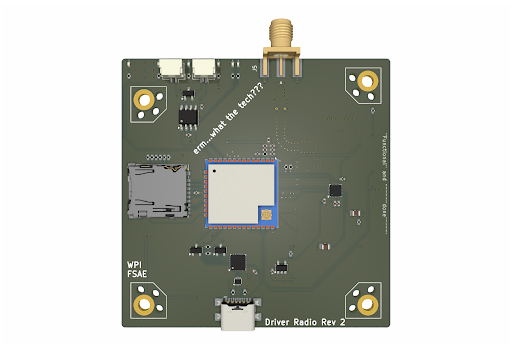 Driver Radio Board Rev 2